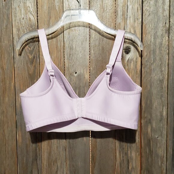 Vanity Fair Bra 40D Full Figure Beauty Lavender Back Smoother Wireless 71380 - Picture 3 of 4